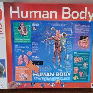 HINKLER Human Body 500pc Jigsaw Puzzle. NEW
